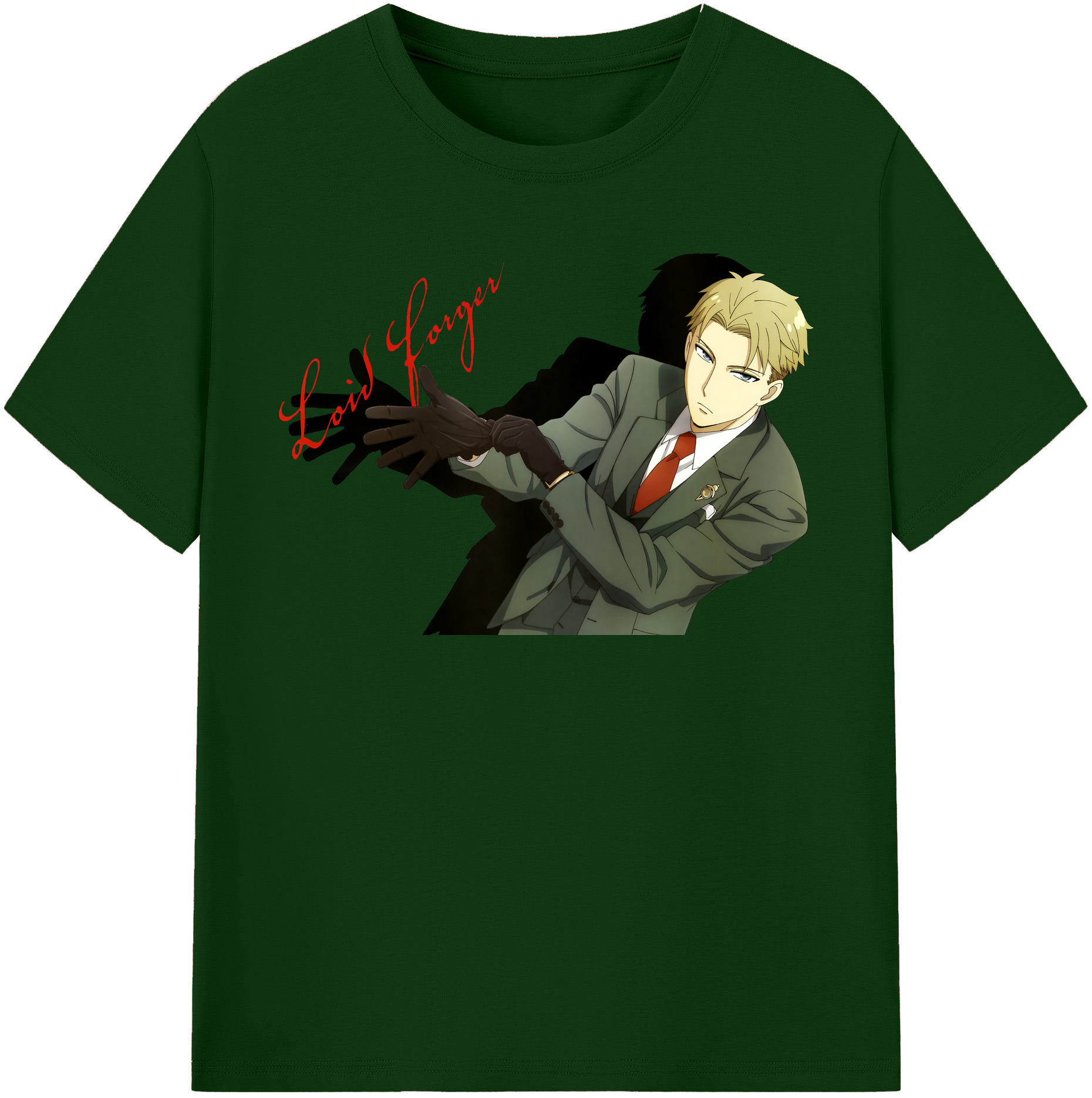 （画像用） SPY×FAMILY间谍家家酒 綿100％半袖Tシャツ（フロントプリント）